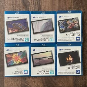 Lot of 6 BluScenes Zen Images Blu-Ray Discs